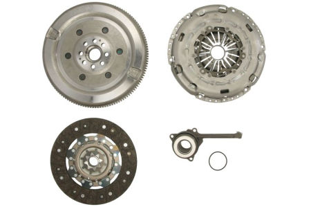 Set ambreiaj - Kit ambreiaj potrivit VW California T5 Camper, Multivan T5 2003-2009 - 2.5D, cu volanta cu masa dubla, 240 mm, cu rulment