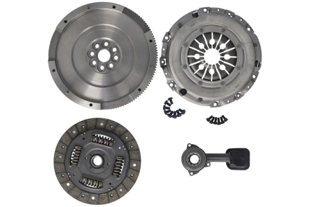 Set ambreiaj - Kit conversie ambreiaj potrivit Ford Focus I, Tourneo Connect, Transit Connect 2001-2013 - 1.8D, cu volanta cu masa dubla, 229 mm, cu rulment