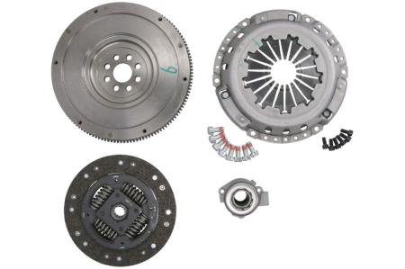 Set ambreiaj - Kit conversie ambreiaj potrivit Opel Astra H, Combo, Combo Tour, Corsa C, Meriva A dupa 2003 - 1.7D, cu volanta rigida, 228 mm