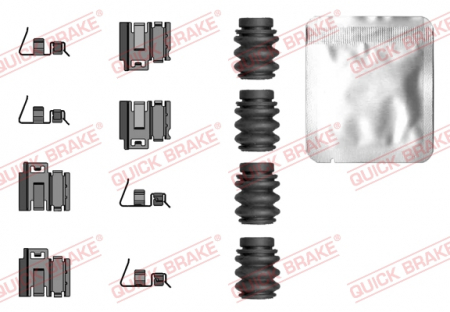 Piese Tesla - Kit montare placute frana Spate potrivit JAGUAR F-TYPE; TESLA MODEL 3 2.0/3.0/Electric 10.12-