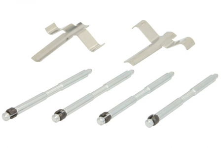 Piese Tesla - Kit montare placute frana Spate potrivit TESLA MODEL S, MODEL X Electric 09.12-