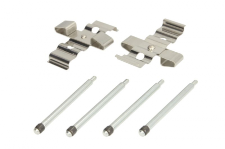 Piese Tesla - Kit montare placute frana Spate potrivit VOLVO S60 I, V70 II; TESLA MODEL S, MODEL X 2.4-Electric 09.01-