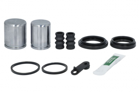 Franare - Kit reparare etrier fata stanga/dreapta (diametru piston: 40, cu piston) potrivit CITROEN C5 II, C5 III, C6, C8; FIAT ULYSSE; LANCIA PHEDRA; NISSAN PRIMASTAR; OPEL VIVARO A; PEUGEOT 407 1.9D-3.0 10.9