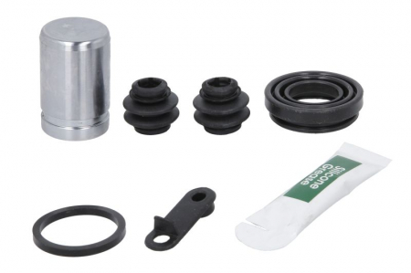 Accesorii frana - Kit reparare etrier Spate Dreapta/Stanga (diametru piston: 30, cu piston) potrivit HYUNDAI ELANTRA IV, I20 I 1.1D-1.6D 06.06-12.15
