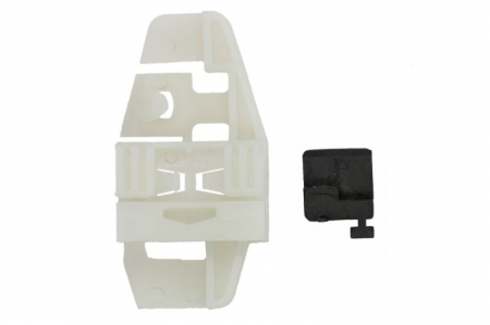 Elemente macara geam - Kit reparatie macara geam fata dreapta potrivit CITROEN C3 I, XSARA; RENAULT MODUS, SCENIC II dupa 1997 - 1 ghidaj