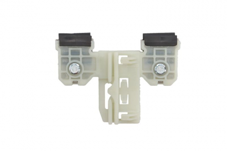 Elemente macara geam - Kit reparatie macara geam fata dreapta 1 ghidaj SKODA FABIA II intre 2006-2014