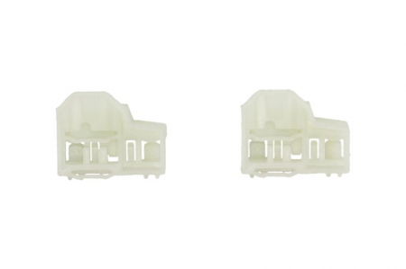 Elemente macara geam - Kit reparatie macara geam fata dreapta 2 ghidaje AUDI A4; SKODA SUPERB I; VW PASSAT, POLO intre 1995-2008