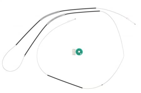 Kit reparatie macara geam fata dreapta cablu AUDI A6 intre 1997-2005 [0]