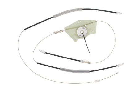 Elemente macara geam - Kit reparatie macara geam fata dreapta cablu, electric VW BORA, GOLF IV intre 1997-2013