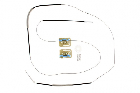Elemente macara geam - Kit reparatie macara geam fata dreapta set AUDI A4 intre 2007-2015