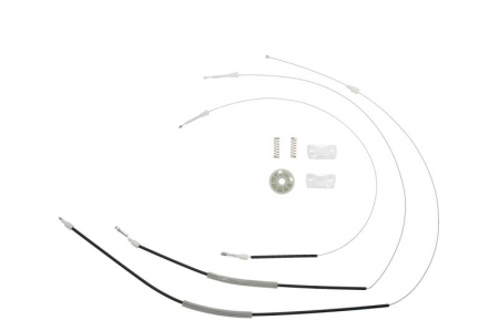 Elemente macara geam - Kit reparatie macara geam fata dreapta set, electric LAND ROVER FREELANDER intre 1998-2006