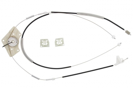 Elemente macara geam - Kit reparatie macara geam fata dreapta set, electric SKODA OCTAVIA I intre 1996-2010