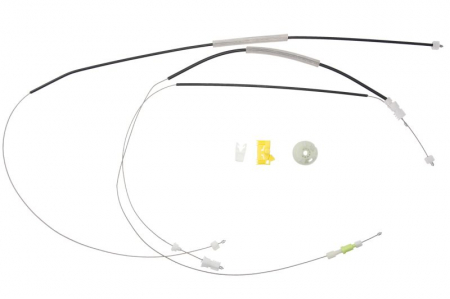 Elemente macara geam - Kit reparatie macara geam fata dreapta set PEUGEOT 207 CC intre 2007-2015
