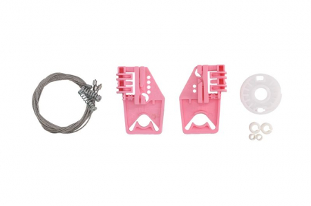 Elemente macara geam - Kit reparatie macara geam fata dreapta set SKODA OCTAVIA II intre 2004-2013