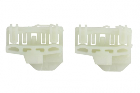 Elemente macara geam - Kit reparatie macara geam fata stanga 2 ghidaje AUDI A4; SKODA SUPERB I; VW PASSAT, POLO intre 1995-2008
