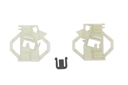 Elemente macara geam - Kit reparatie macara geam fata stanga 2 ghidaje, electric SEAT CORDOBA, CORDOBA VARIO, IBIZA II, INCA; SKODA OCTAVIA I; VW CADDY II intre 1993-2010