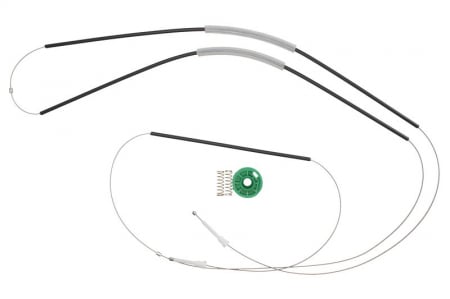 Elemente macara geam - Kit reparatie macara geam fata stanga cablu AUDI A6 intre 1994-2005