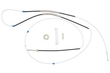 Elemente macara geam - Kit reparatie macara geam fata stanga cablu BMW Seria 5 E39 intre 1995-2004