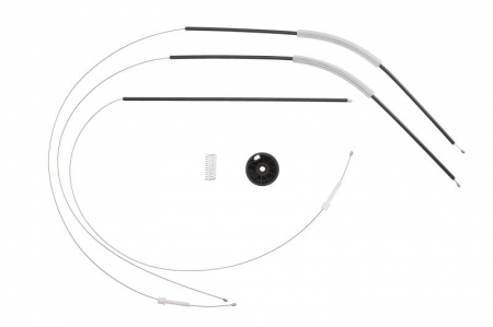 Kit reparatie macara geam fata stanga cablu, electric RENAULT MEGANE II dupa 2002 Elemente macara geam - Kit reparatie macara geam fata stanga cablu, electric RENAULT MEGANE II dupa 2002