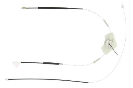 Elemente macara geam - Kit reparatie macara geam fata stanga cablu, electric SKODA OCTAVIA I intre 1996-2010