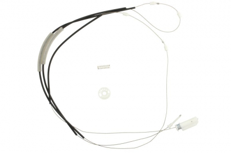 Elemente macara geam - Kit reparatie macara geam fata stanga/dreapta potrivit BMW Seria 3 E46 1998-2006 - cablu