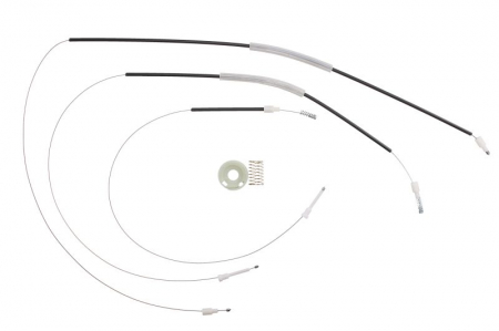 Elemente macara geam - Kit reparatie macara geam fata stanga/dreapta cablu, electric LAND ROVER FREELANDER intre 1998-2006