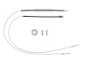 Kit reparatie macara geam fata stanga/dreapta potrivit PEUGEOT 307, 307 SW 2000-2009 - cablu [1]