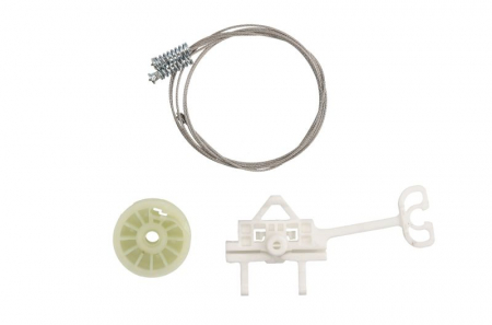 Elemente macara geam - Kit reparatie macara geam fata stanga set CITROEN JUMPER; FIAT DUCATO; PEUGEOT BOXER dupa 2006