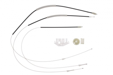 Elemente macara geam - Kit reparatie macara geam fata stanga set CITROEN JUMPY; FIAT SCUDO; PEUGEOT EXPERT, EXPERT TEPEE dupa 2007