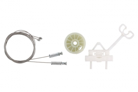 Caroserie - Kit reparatie macara geam fata stanga set, electric ABARTH GRANDE PUNTO, PUNTO; FIAT GRANDE PUNTO, PUNTO EVO dupa 2005