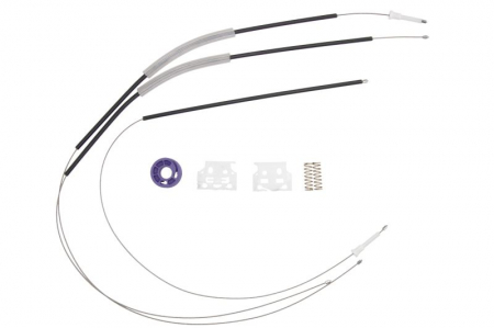 Elemente macara geam - Kit reparatie macara geam fata stanga set, electric CITROEN C5 III dupa 2008