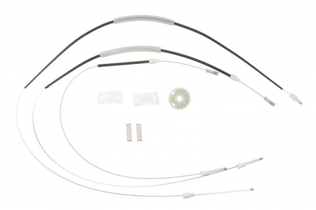 Elemente macara geam - Kit reparatie macara geam fata stanga set, electric LAND ROVER FREELANDER intre 1998-2006