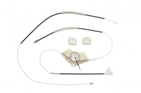 Elemente macara geam - Kit reparatie macara geam fata stanga set, electric SKODA OCTAVIA I intre 1996-2010