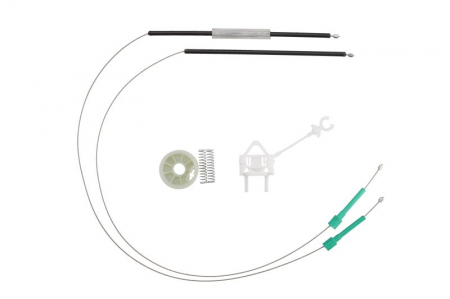 Kit reparatie macara geam fata stanga set FIAT DOBLO, DOBLO CARGO dupa 2001 [0]