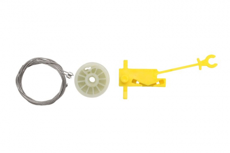 Elemente macara geam - Kit reparatie macara geam fata stanga set NISSAN PRIMASTAR; OPEL VIVARO A; RENAULT TRAFIC II dupa 2001