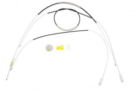 Elemente macara geam - Kit reparatie macara geam fata stanga set PEUGEOT 207 CC intre 2007-2015
