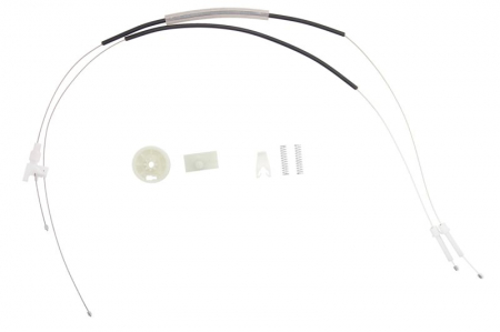 Kit reparatie macara geam fata stanga set RENAULT MEGANE I, MEGANE I clasic intre 1996-2003 Elemente macara geam - Kit reparatie macara geam fata stanga set RENAULT MEGANE I, MEGANE I clasic intre 1996-2003