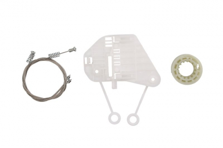 Kit reparatie macara geam fata stanga set SMART FORTWO intre 2004-2007 Elemente macara geam - Kit reparatie macara geam fata stanga set SMART FORTWO intre 2004-2007