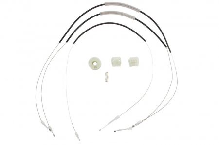 Kit reparatie macara geam fata stanga set VW MULTIVAN V, TRANSPORTER V intre 2003-2015 Elemente macara geam - Kit reparatie macara geam fata stanga set VW MULTIVAN V, TRANSPORTER V intre 2003-2015