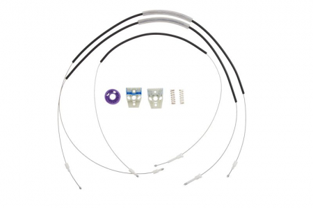 Elemente macara geam - Kit reparatie macara geam fata stanga set VW POLO dupa 2009