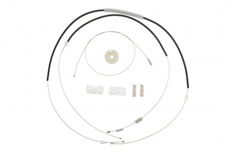 Elemente macara geam - Kit reparatie macara geam FORD FOCUS 1998-2005 Fata Stanga 2 Dispozitive