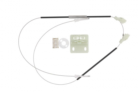 Elemente macara geam - Kit reparatie macara geam spate dreapta set, electric LAND ROVER FREELANDER intre 1998-2006