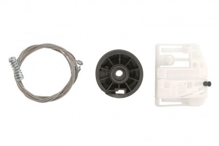 Elemente macara geam - Kit reparatie macara geam spate dreapta potrivit RENAULT MEGANE II dupa 2002 - set, electric