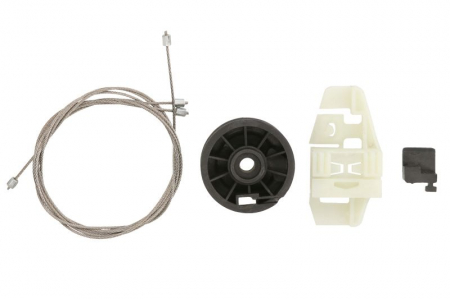 Elemente macara geam - Kit reparatie macara geam spate dreapta potrivit RENAULT SCENIC II dupa 2003 - set, electric