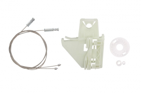 Elemente macara geam - Kit reparatie macara geam spate dreapta set SKODA OCTAVIA II intre 2004-2013