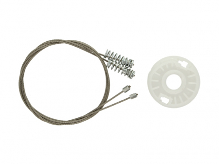 Elemente macara geam - Kit reparatie macara geam spate stanga/dreapta potrivit VW GOLF IV 1997-2006 - cablu