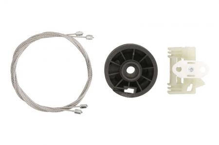 Elemente macara geam - Kit reparatie macara geam spate stanga set, electric OPEL MERIVA A intre 2003-2010