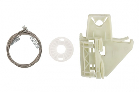 Elemente macara geam - Kit reparatie macara geam spate stanga set SKODA OCTAVIA II intre 2004-2013