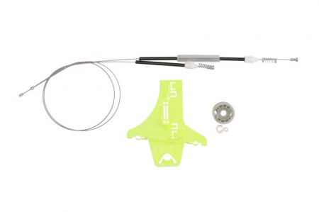 Elemente macara geam - Kit reparatie macara geam spate stanga potrivit VW GOLF V 2003-2010 - set