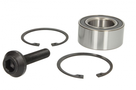 Butuc roata - Kit rulment roata Fata Dreapta/Stanga potrivit AUDI 100 C3, 100 C4, 200 C3, 80 B4, 90 B3, A4 B5, A4 B6, A6 C4, A6 C5, A8 D2, ALLROAD C5, CABRIOLET B3 1.8-4.2 1982-2008 - (43x82x37)